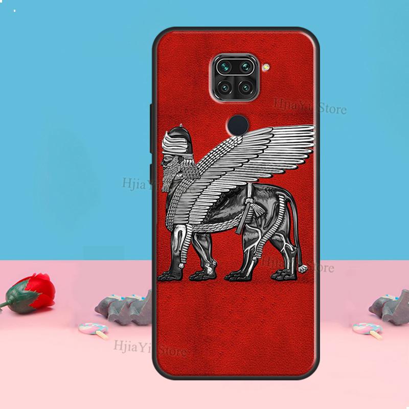 Lamassu Assyrian Winged Lion Case For Redmi Note 8 9 10 11 12 Pro Plus 10S 11S 12S Cover For Redmi 9C 10A 10C 12C Coque