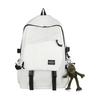 Backpack Men's Simple and Versatile Large Capacity Travel Backpack Women's Casual Junior High School, High School, College Student Backpack