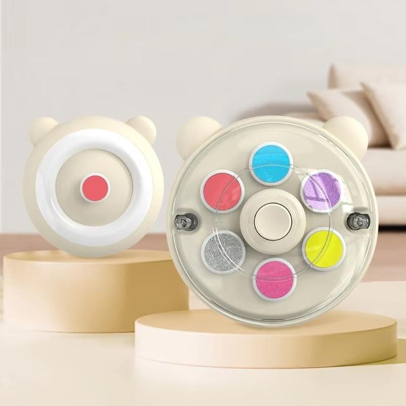 Infant Nails Grinder Machine Low Noise Design 360 Degree Filing Device With 6 Replacement Pad For Newborns to Toddler