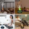 200ml Household Ultrasonic Air Humidifier with Aromatic Diffuser Flame Aromatherapy Machine Essential Oil Flare Aromatherapy