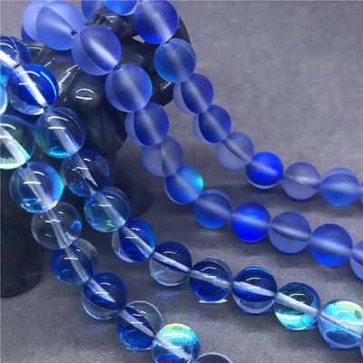 Blauwe Kristal Glitters Steentjes Ronde Kralen voor Sieraden Maken