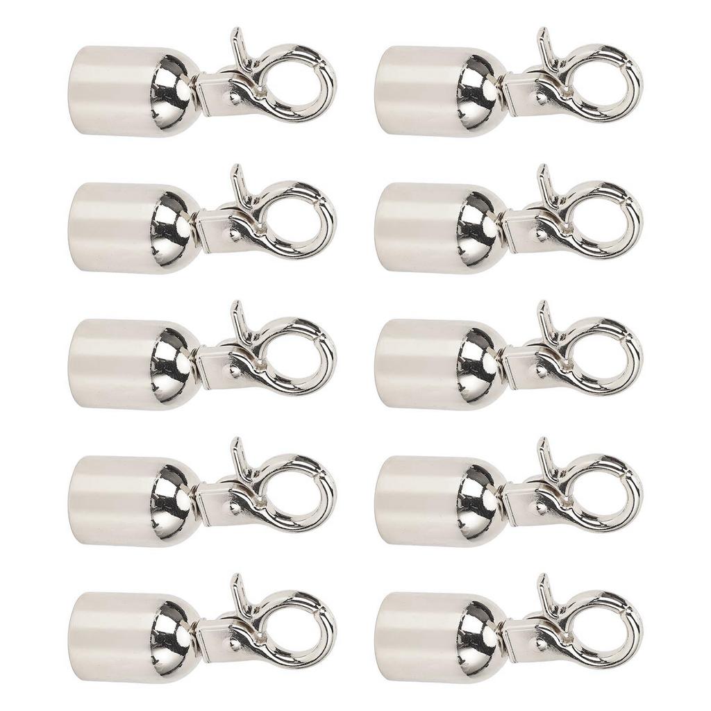 10 Seturi Capăt de Șnur Aliaj de Zinc Multifuncțional Rotativ Capăt de Bijuterii Brățară pentru Genți Pantofi