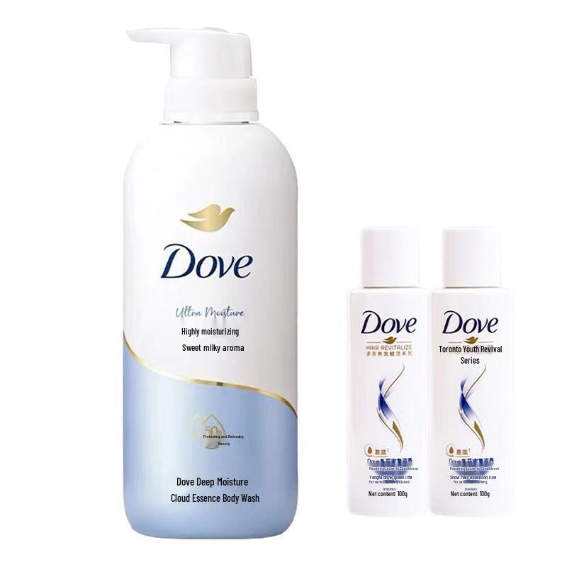 Dove Sweet Milk Scent Moisturizing Shower Milk & Essence Set