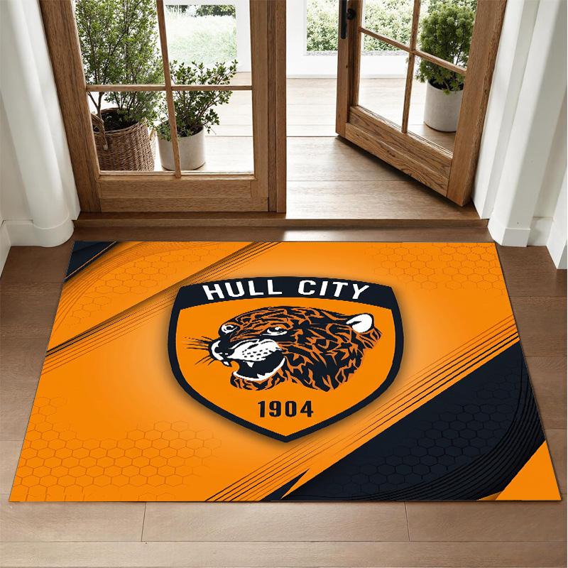Hull FC Design Crystal Velvet Rug Soft Decorative Mat for Bedroom Entrance