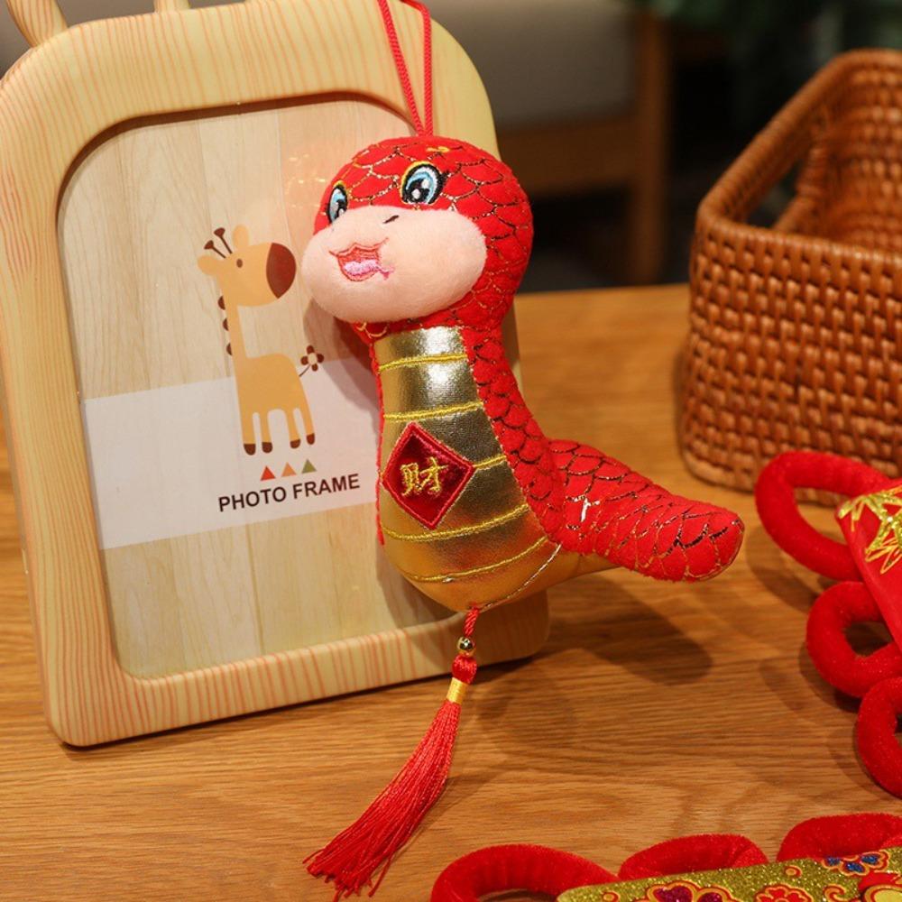 Good Luck Snake Year Plush Toy Happy New Year Lucky Snake Doll Plushies  Home Decor