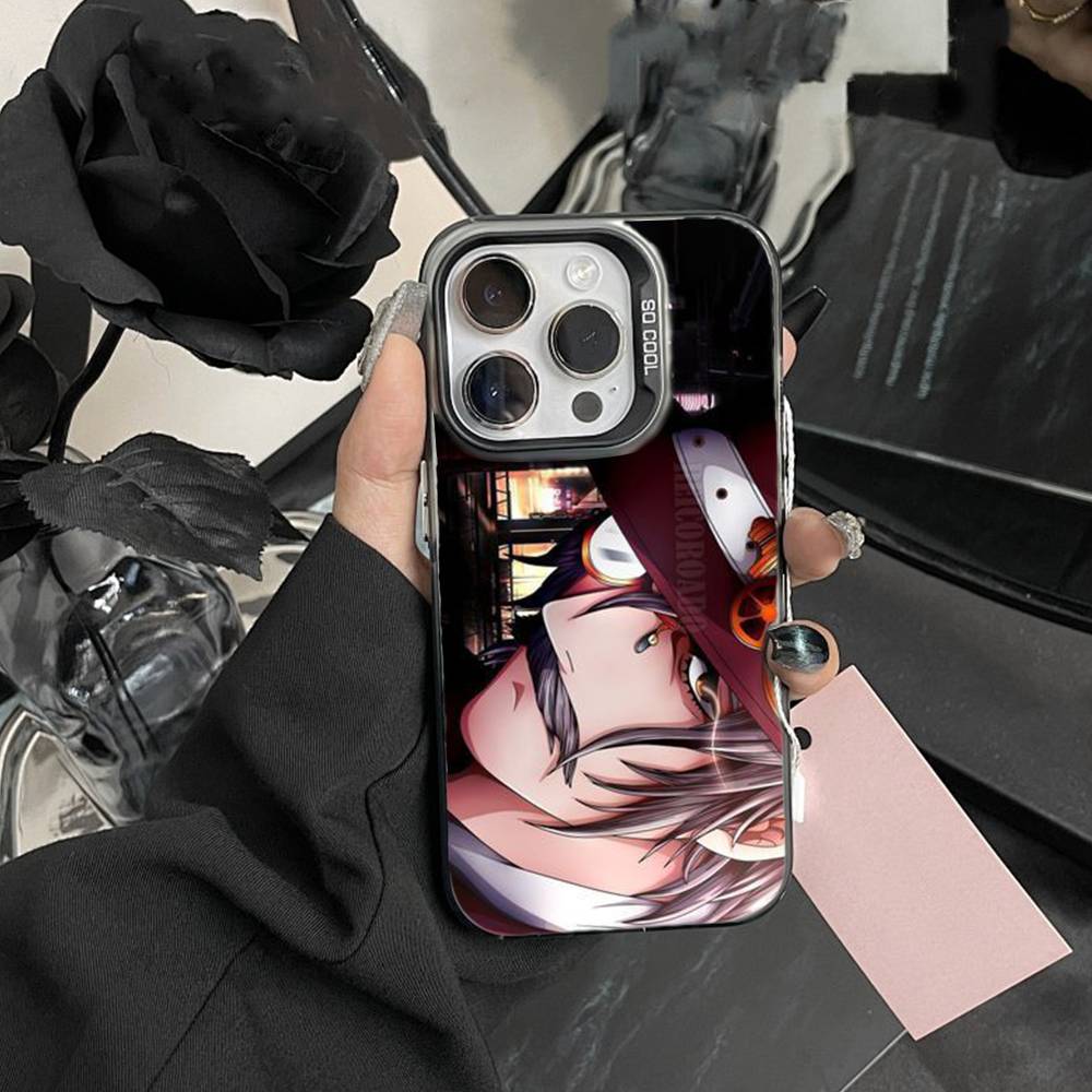 

Чехол для телефона с изображением аниме Запись о Рагнарёке Для IPhone 16 17 15 14 12 13 Pro Max Черный цвет Ударопрочный чехол iPhone14ProMax