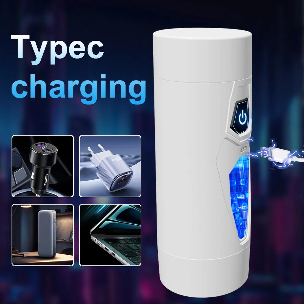 2 IN 1 Automatic Double Headed Masturbators Cup Male Vaginas Vacuum Pocket Pussy Training Extension Sex Machine For Adult Men