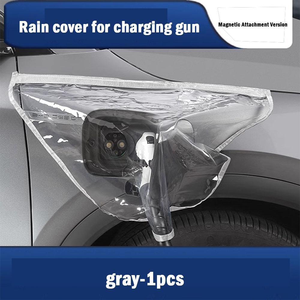 For BYD Sea Lion 06 DM-I/EV Car Charging Gun Magnetic Rain Cover Car Exterior Waterproof And Dustproof Cover