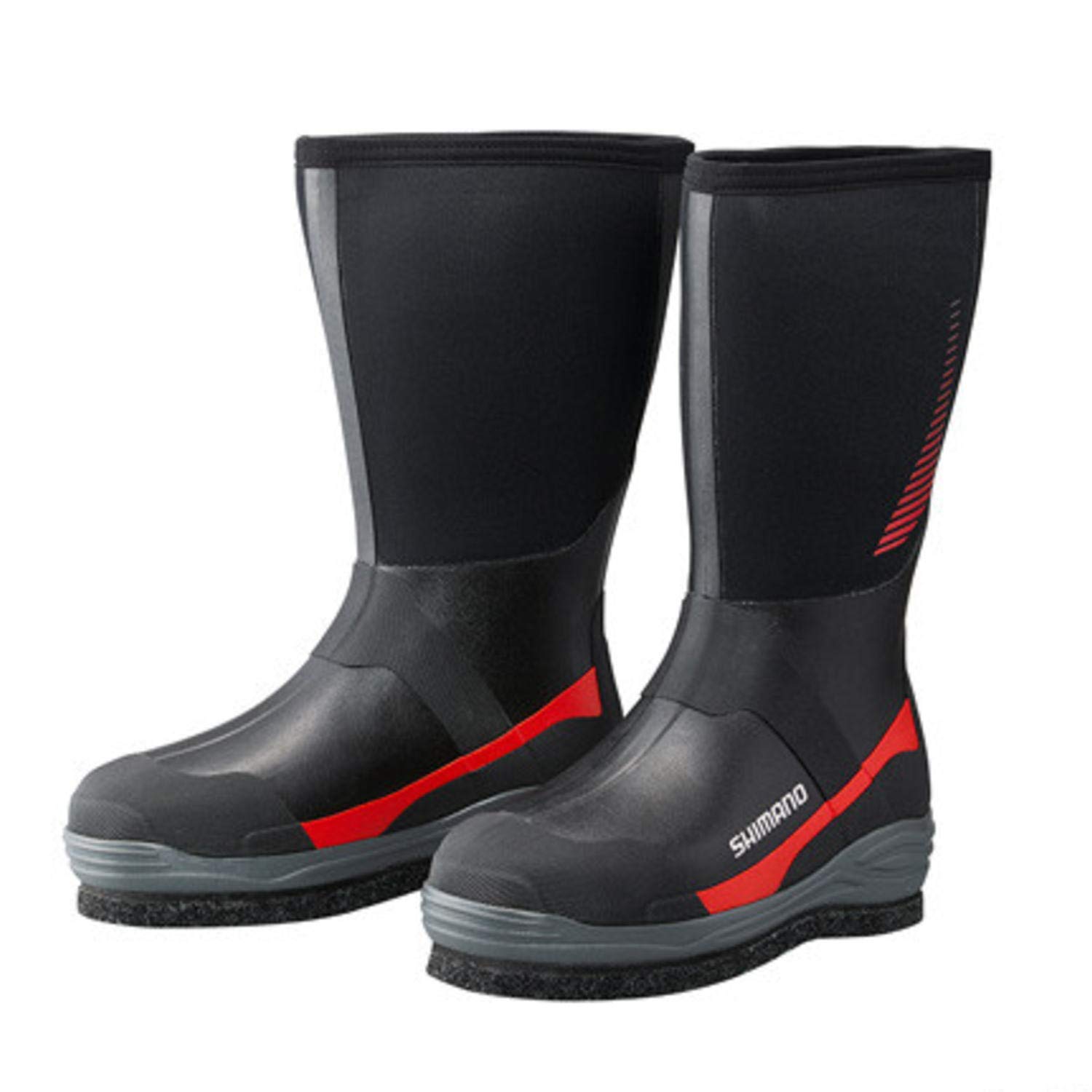 

SHIMANO Thermal Cut Rubber Pin Felt Boots W Red LL (Wide Type) FB-038R