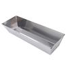 Mud Pan 14 Inch Mud Pan 210 Stainless Steel High Strength Smoothly  Tool Tray Bucket for Cement Mortar Putty Paint Mixing