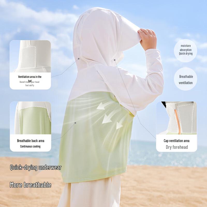Betaisi Kids Unisex Hooded Sun Protection Jacket