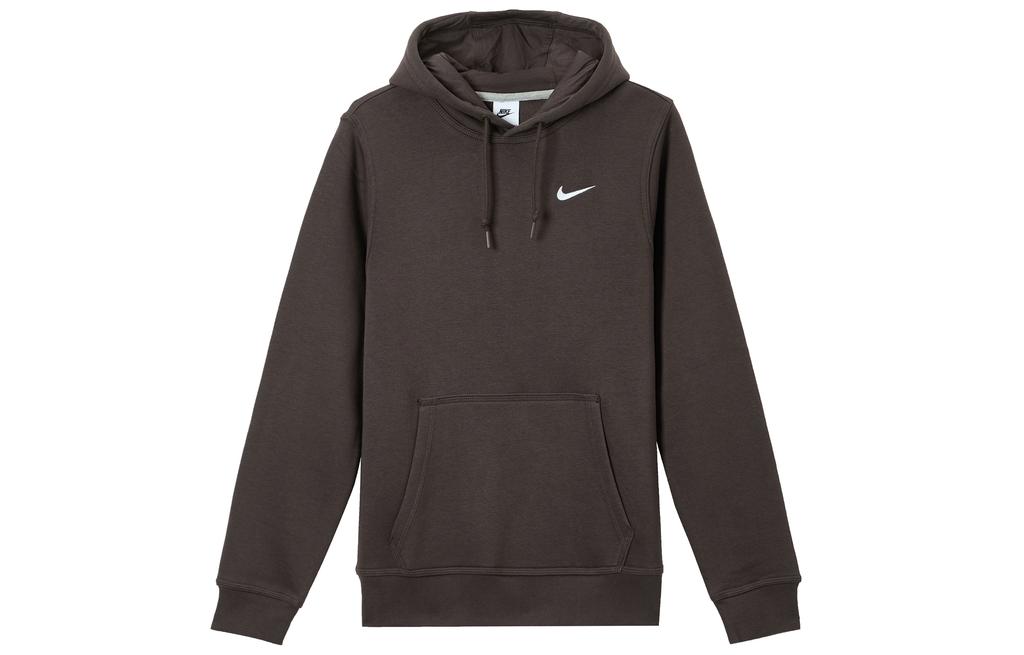 Nike Sweatshirts Men's Brown Hooded Moderate 623453-237