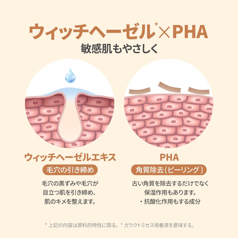 Galacto Pore O2 a toner with Galactomyces for pore and facial Large capacity Korean for sensitive SAM'U Toner, pore-cleansing doktami, care,