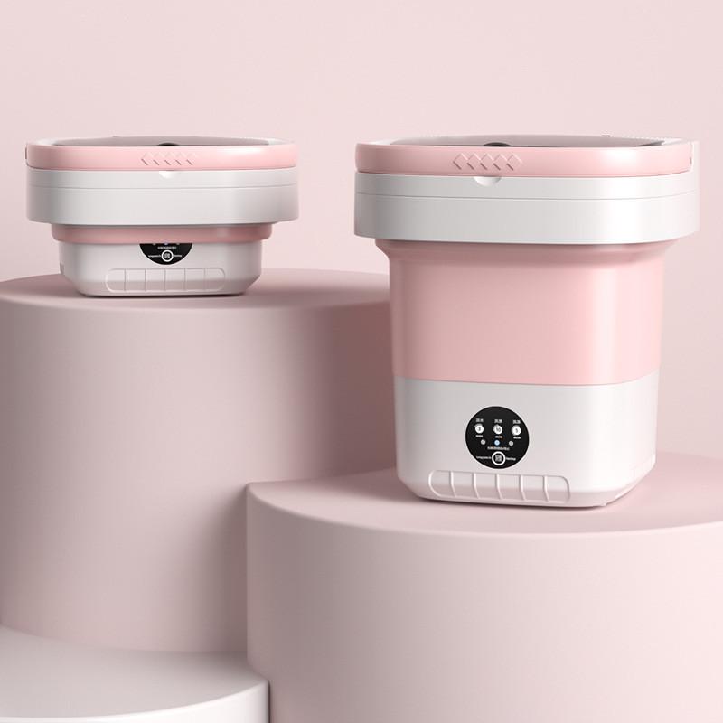 11L Large Capacity Fully Automatic Foldable Electric Washing Machine Small Portable Underwear Elution Integration Machine