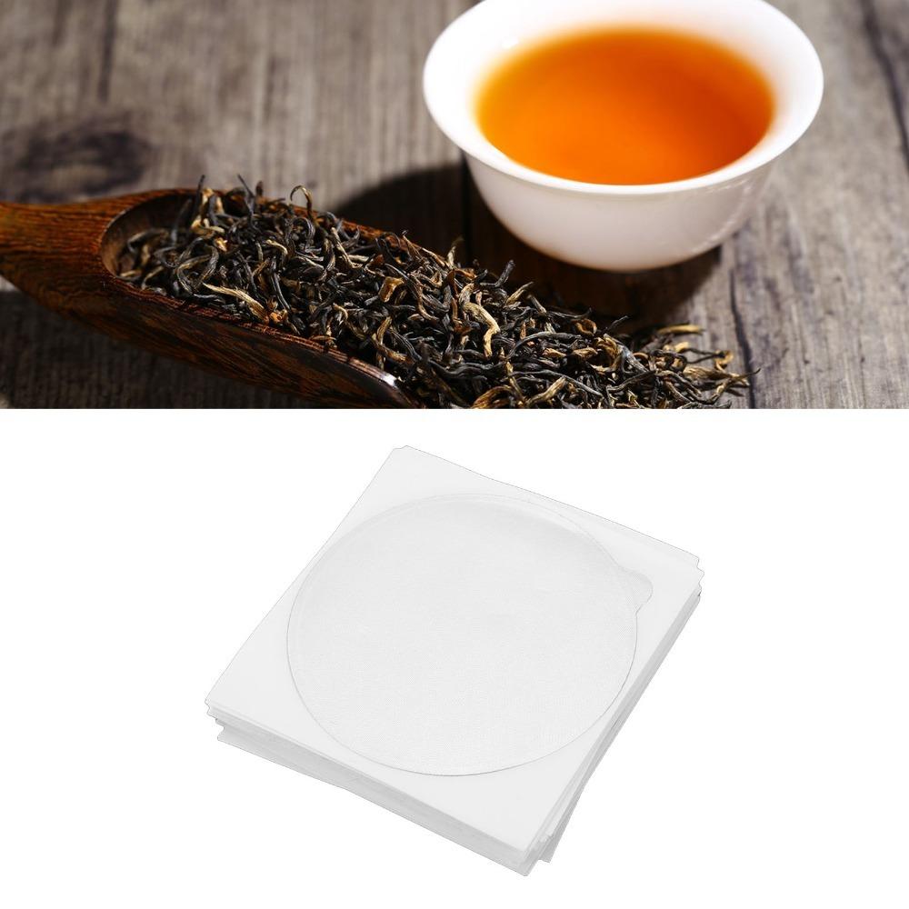 50pcs set Aluminum Foil Material Foil Seal Covers White Coffee Capsule Seals  Tea Cans