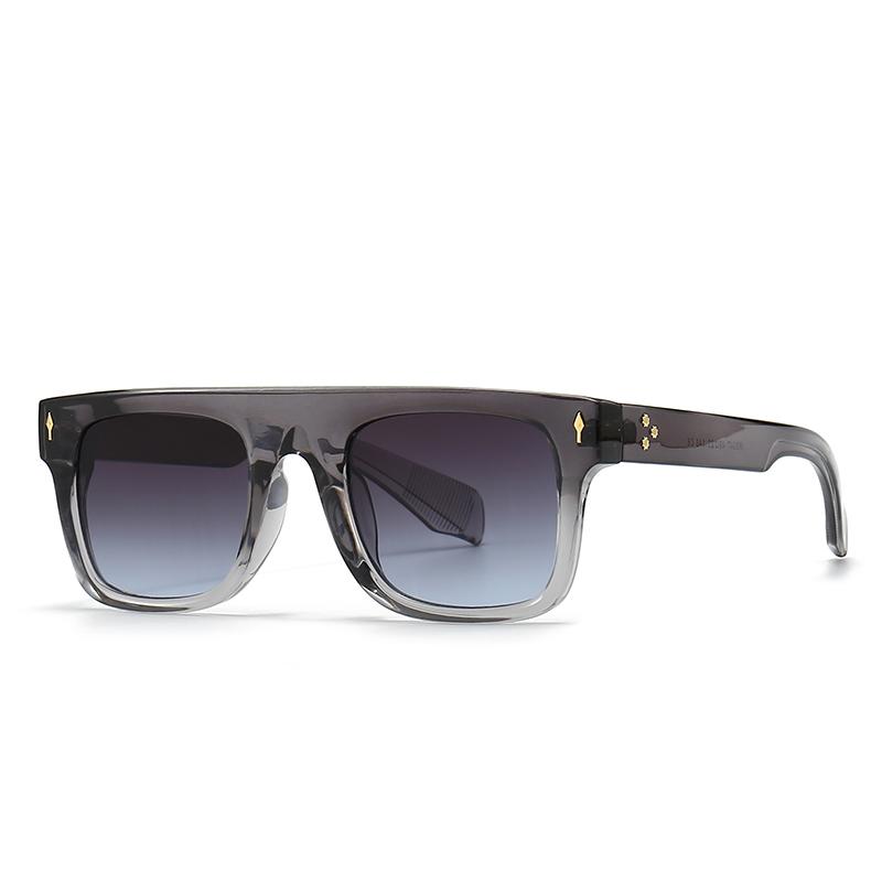 

Durable High Quality Foreign Trade Cross-Border Popular Sun Glasses with Rice Nails Square Sun Glasses for Women 6047