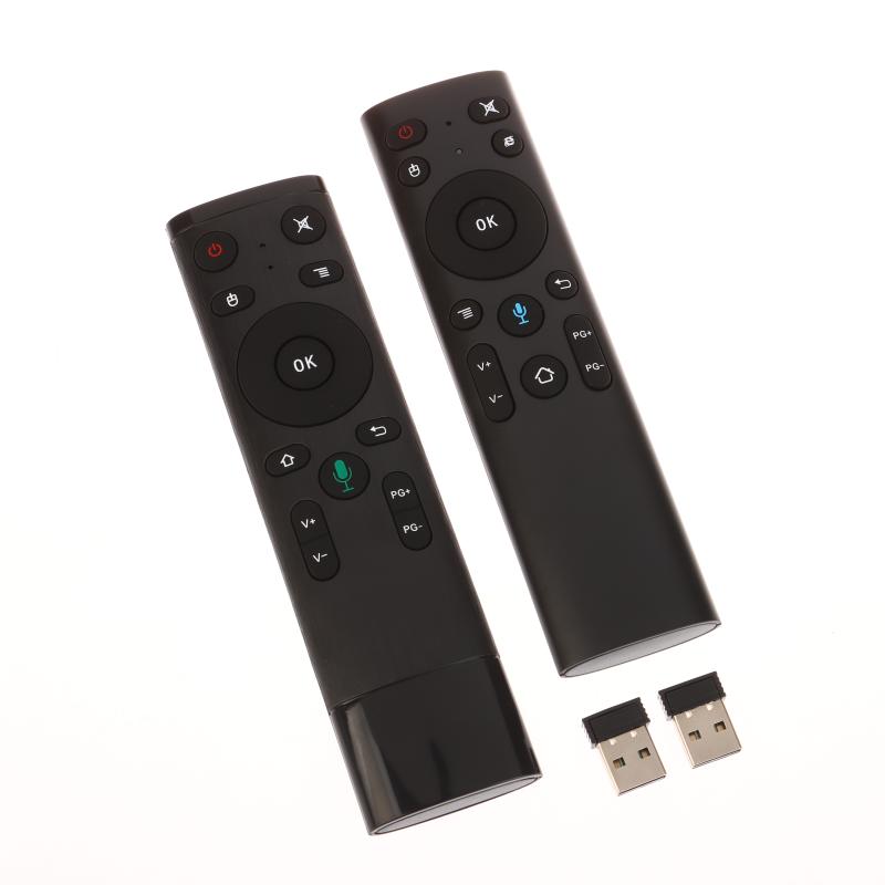 2.4G Wireless Voice Remote Control Gyroscope Controller With Usb Receiver Q5 Air Mouse Remote For Projector Smart Tv Android Box