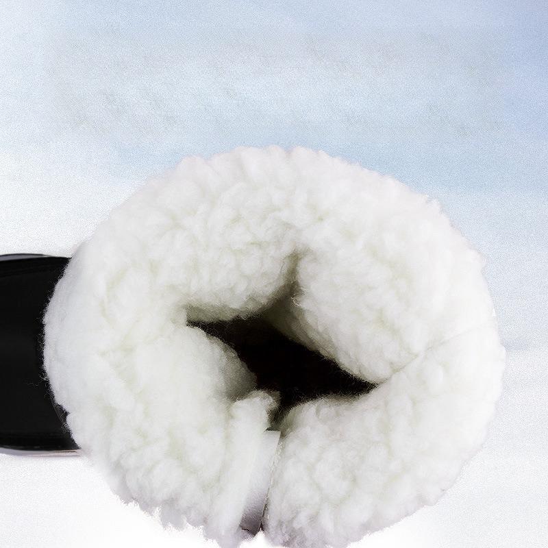 Winter Thick Warm Women's Multi Color Snow Boots with Northeast Plush Anti Slip High Barrel Women's Cotton Shoes