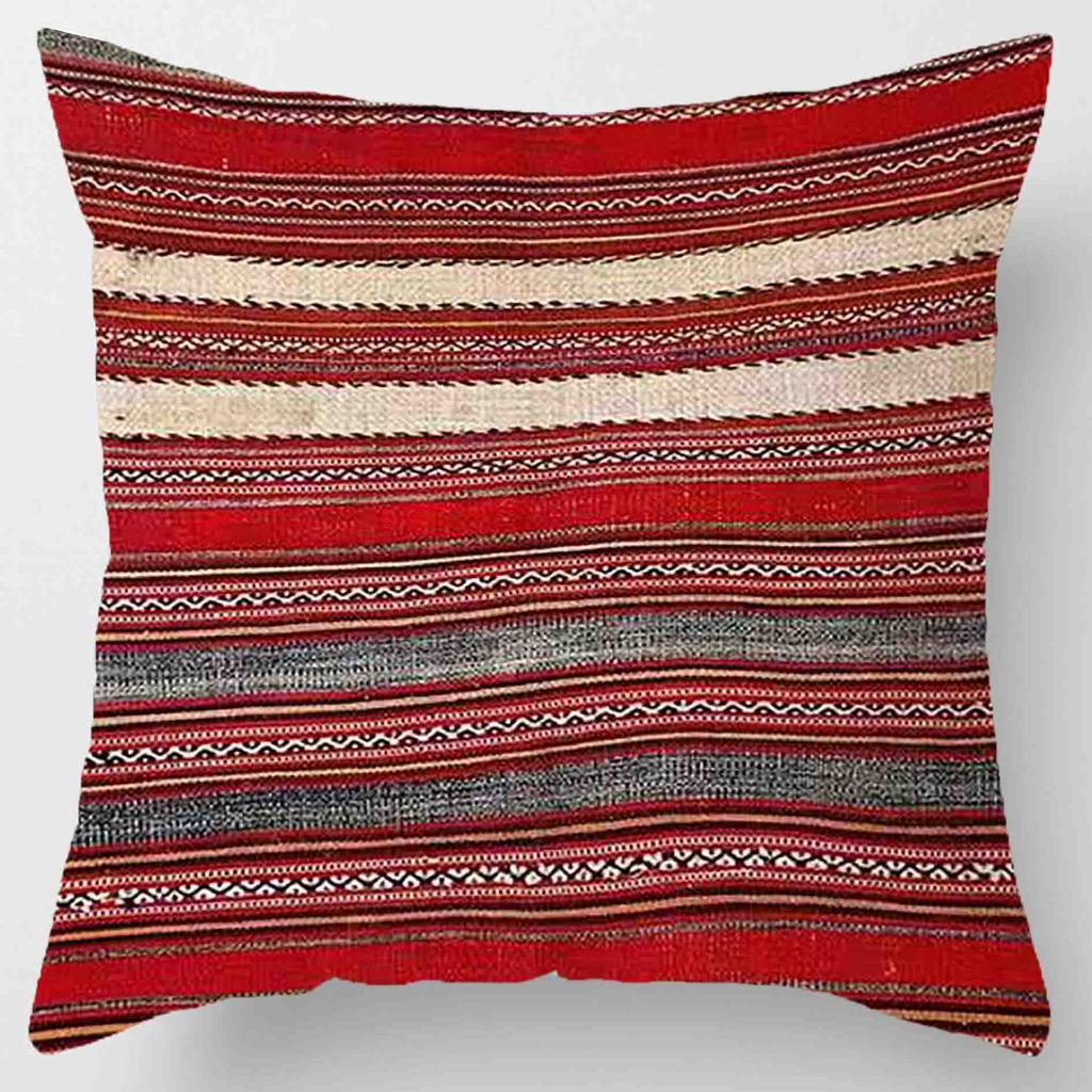 Bohemian Pillowcase Home Decor Polyester Comfortable Seat Cushion Geometric Cushion Family 45* 45cm Pillowcase
