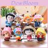 One Piece Luffy Chopper Plush Keychain Soft Pp Cotton Doll Collectible Anime Decor Gift For Fans