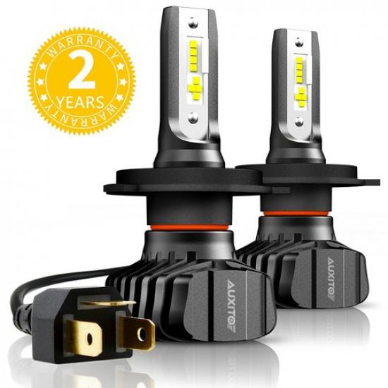 2X  9003 H4 HB2 LED Headlight Bulb Kit High Low Beam 6000K 9000LM B7 EOA