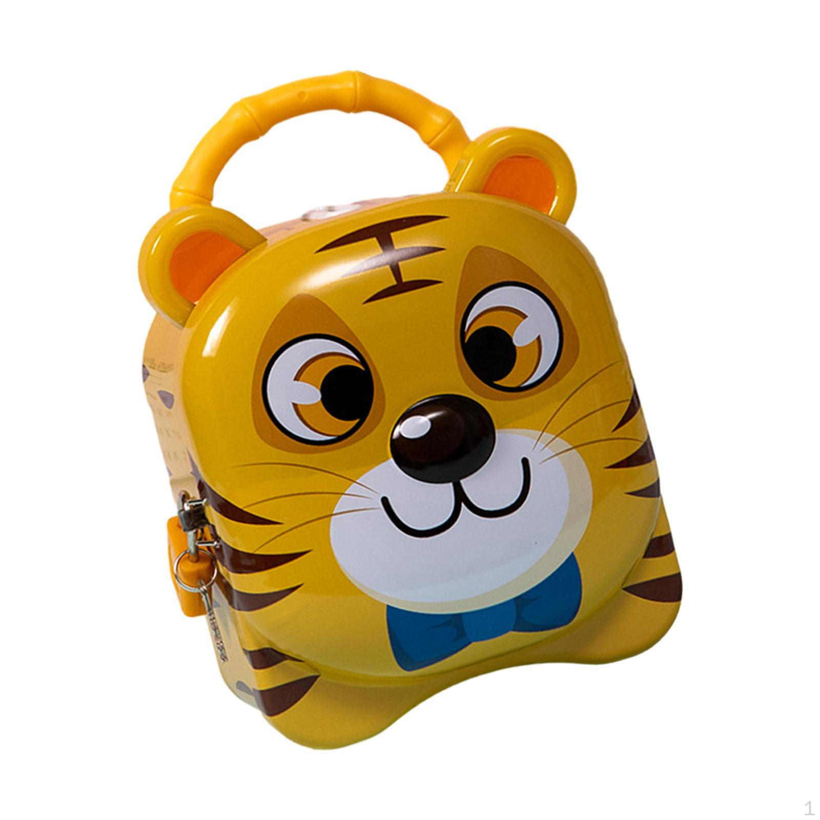 

Банк «Тигр» в китайском стиле — уникальное украшение для декора рабочего стола жёлтый