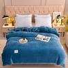2026 Solid Color Thickened Milk Velvet Flannel Duvet Cover