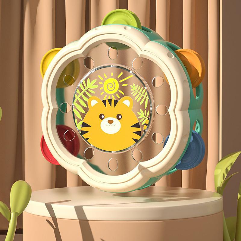 Baby Toys 6 12 Months Musical Instruments Hand Drum Shaking Rattlers Infant Kids Montessori Interactive Music Educational Toys