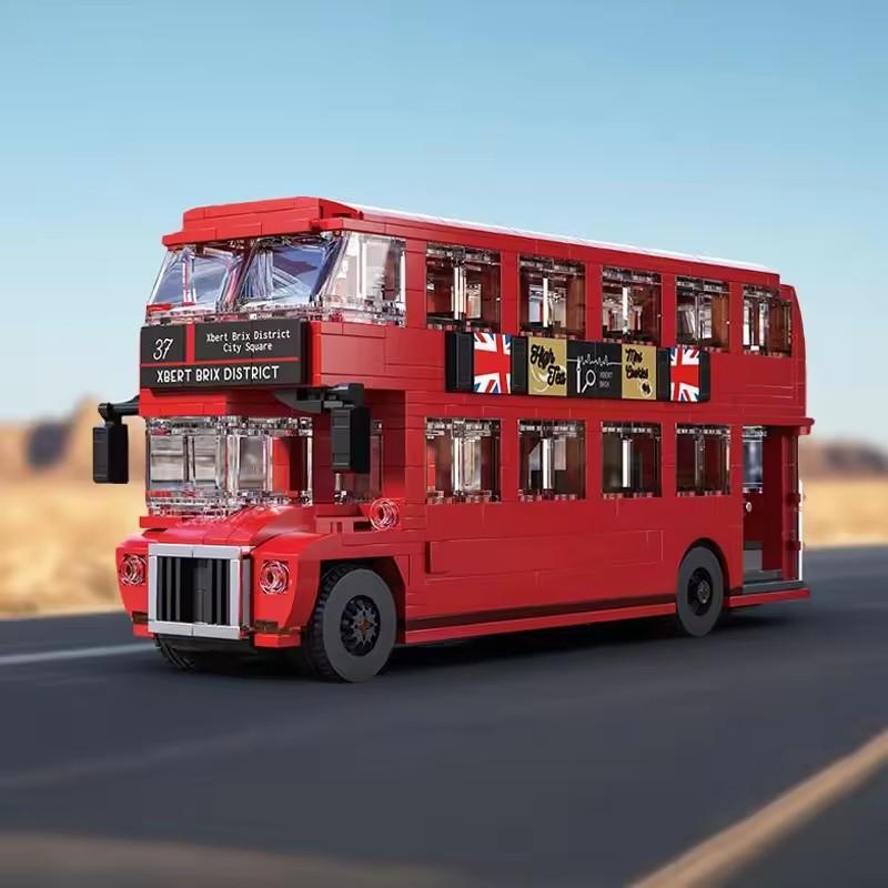 City British Retro Double Decker Bus