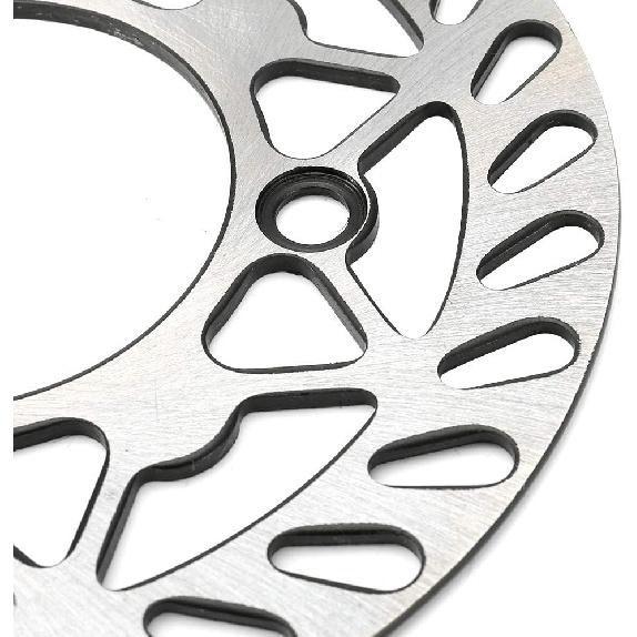 190mm Brake Rotor Disc, Front or Rear Replacement for SDG and Other Pit Dirt Bikes, High Hardness Steel for Improved Stopping Power