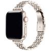 Edelstahlarmband für Apple Watch Armband 49mm 42mm 44mm Metallarmband iWatch Ultra Serie 8 7 6 SE 5 4 3 für Damen 45mm 41mm