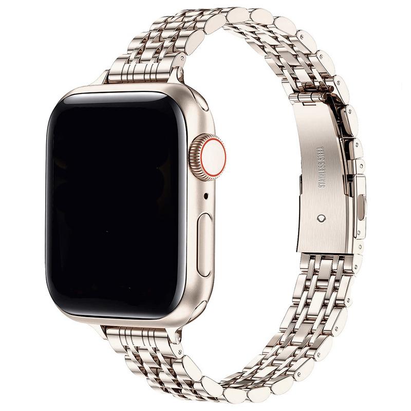 Stainless Steel Band For Apple Watch Strap 49mm 42mm 44mm Metal Bracelet iWatch Ultra Series 8 7 6 SE 5 4 3 for Women 45mm 41mm