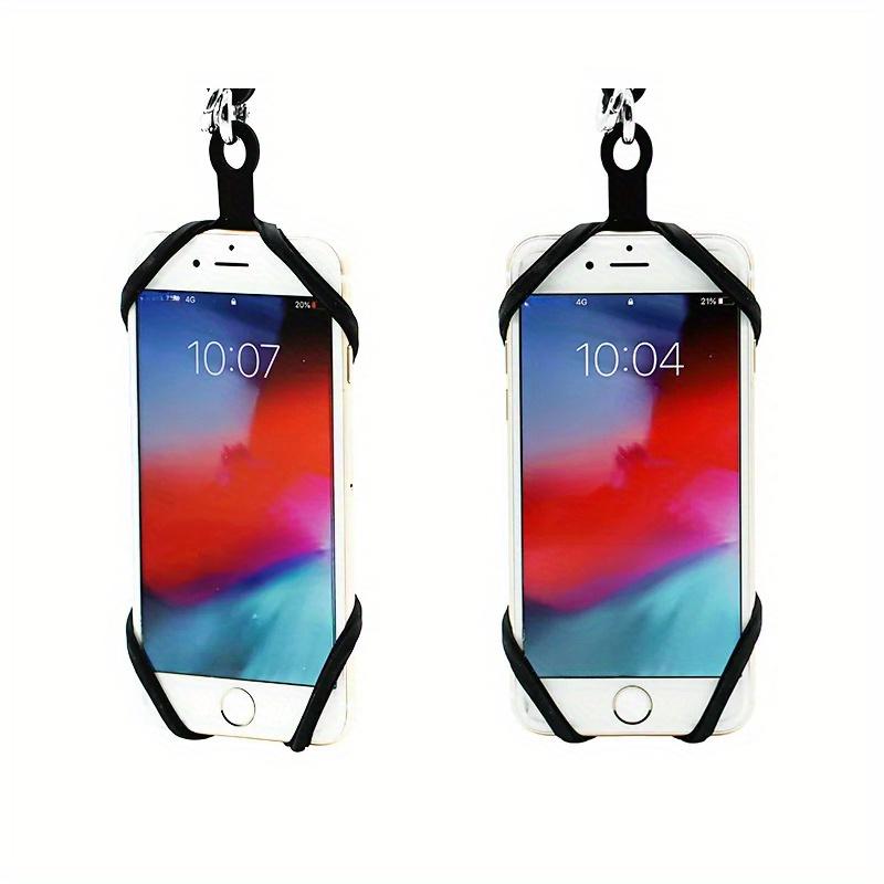 Universal-Lanyard für Telefon, Silikon, Sport-Telefongurt, Handy-Lanyards, Ringhalter, Hülle, Hals, Hängeseil, Schlinge