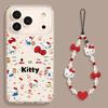 3D Bowknot Hello Kitty Chain Phone Case For Samsung Galaxy A56 A55 A16 A17 A06 A35 A54 A53 A13 A32 A07 A14 A34 A26 A23 A52 cover