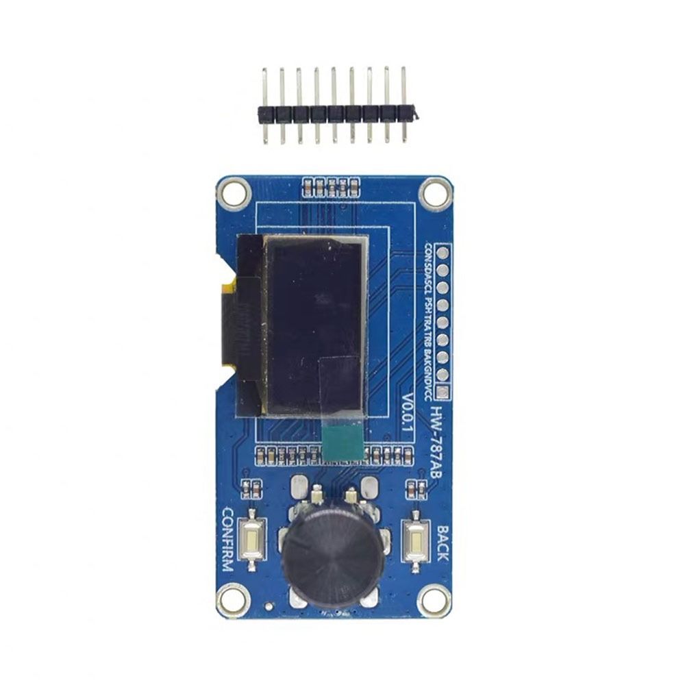 1.3/0.96inch EC11 Rotary Encoder Module SSD1306 Combination Module  Electronic Projects