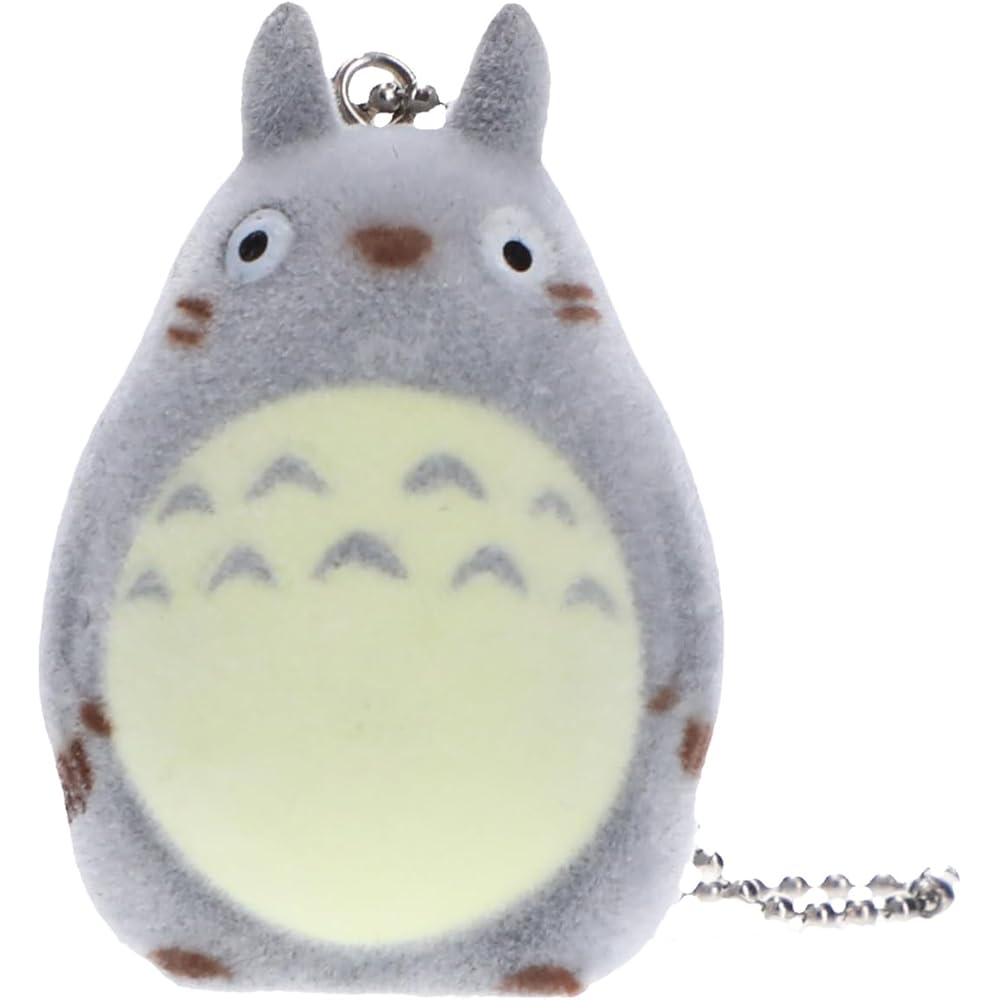 Sekiguchi Studio Ghibli My Neighbor Totoro Flocking Keychain Large Totoro 404827