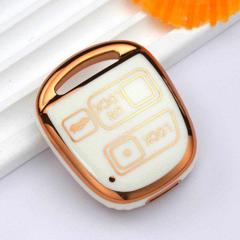 Shell Fob For Lexus ES GS LS IS RX SC LX RX400h ES330 RX330 GS300 GS430 For Toyota Land Crusier FJ Cruiser Car Key Case Cover