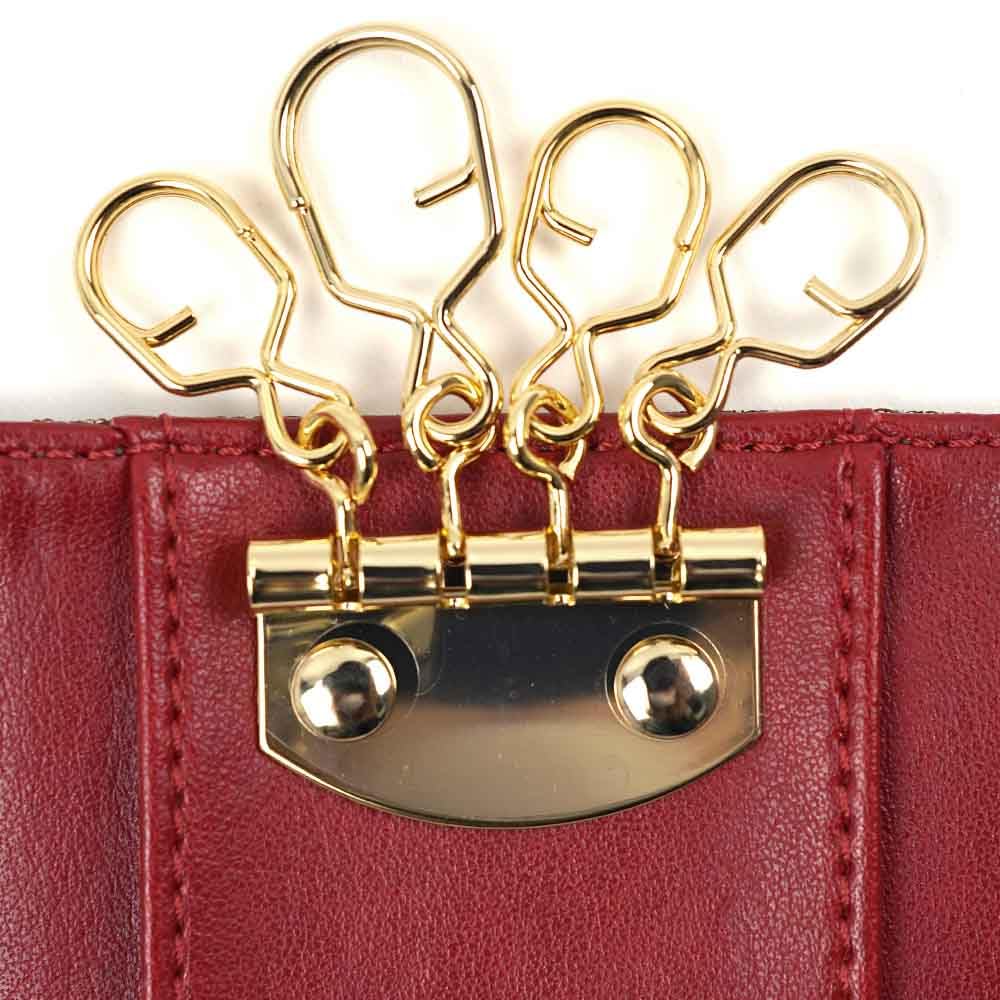 Schlüsseletui braun rot KEY CASE [Vivienne Westwood] 51020001-W0009-O105 [Artikel]