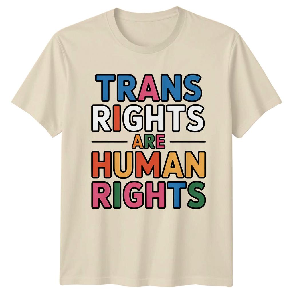 Trans Rights Are HuUnisex Rights TShirt Transgender LGBTQ Pride For Him And Her