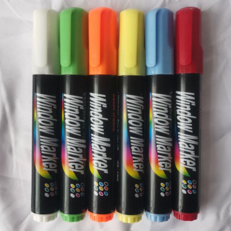 Luminous Silver Highlighter Pen for Fluorescent Boards and Blackboards