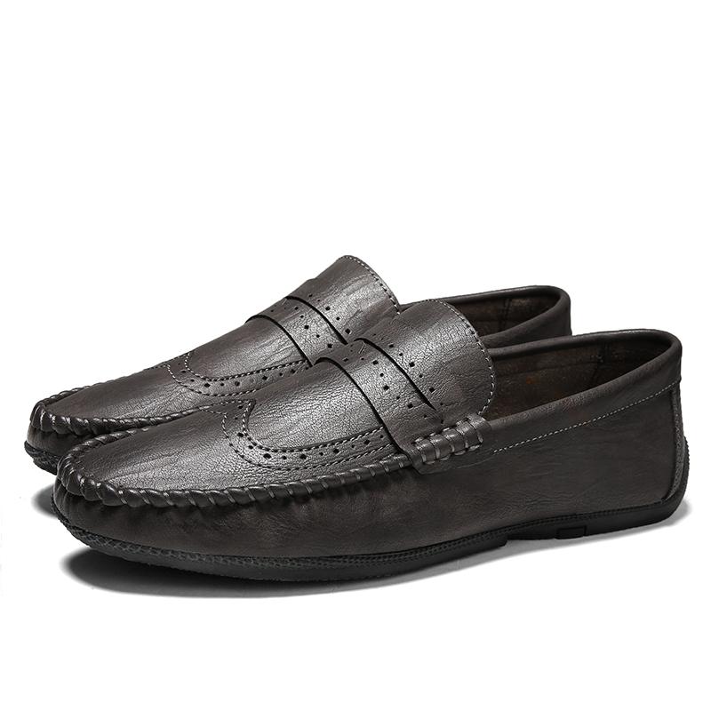 

Модные мужские туфли на мягкой подошве для отдыхаОксфорды для мужчинСвадебная обувьОфисная деловая повседневная обувьУдобная обувь для джентльмена 44 серый