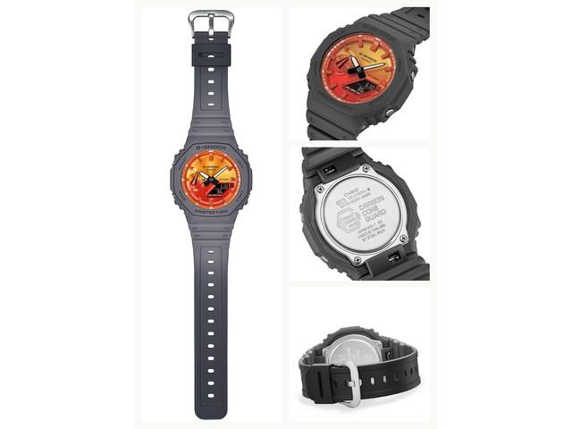 Casio G-SHOCK GA-2100FL-8AJF Flame Inside Analog Digital Men Watch Resin NEW