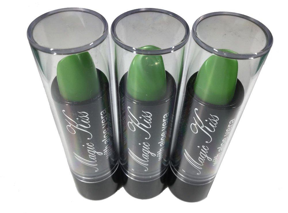 

Magic Kiss Алоэ Вера Гавайский Классический Набор из 3 [terry_and_jun] Стойкая Помада, Сувенир, (Зеленый/Зеленый/Зеленый)