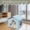 Cooling Pet House Insulated Outdoor Cat House With Ice Pack Pet Accessories For Courtyards Balconies Backyard Living Room Indoor
