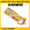 GNB 4S 650mAh 120C/240C 15.2V HV Lipo Battery XT30 Plug for FPV Cinewhoop Helicopter Airplane Freestyle Drone