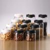 Transparent High Borosilicate Glass Vacuum Sealed Jar Multi Specification Household Storage Jar One Click Moisture Proof Storage