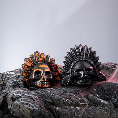 Aztek Kafatası Çığlık Okarina: Cadılar Bayramı Korku Yenilik Düdüğü