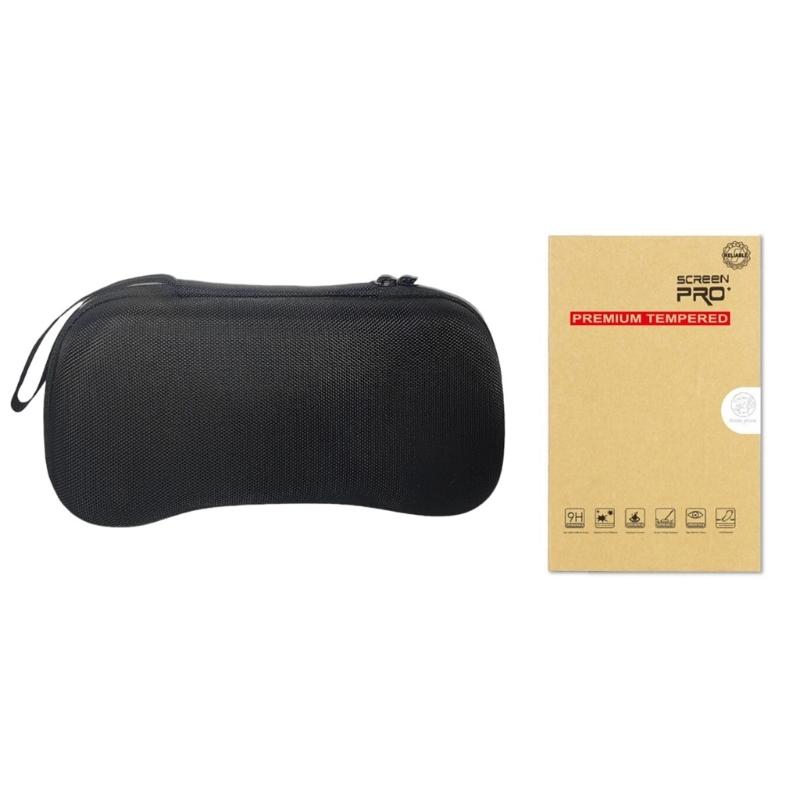 

Protective Bag Shockproof Storage Organizers Pouch Large Capacity and Screen Protector Suitable for RG557 Gaming Console 1