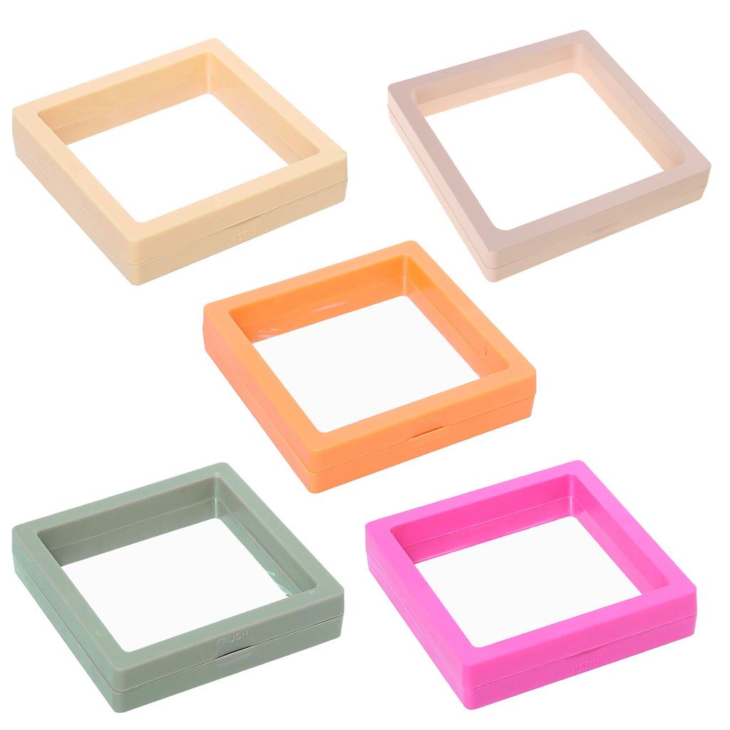 Pack of 10pcs Floating Jewelry Display Box Jewellery Storage Stand for Organizing Necklaces Earrings and Bracelets