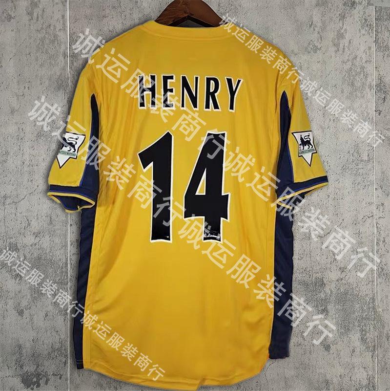Collezione Retro Arsenal: Maglie Beckham #10, Henry #14